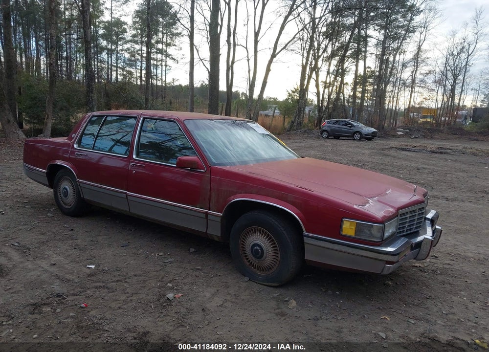 1992 CADILLAC DEVILLE VIN: 1G6CD53B0N4297799