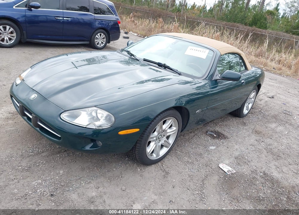2000 JAGUAR XK8 VIN: SAJJA42C7YNA09877