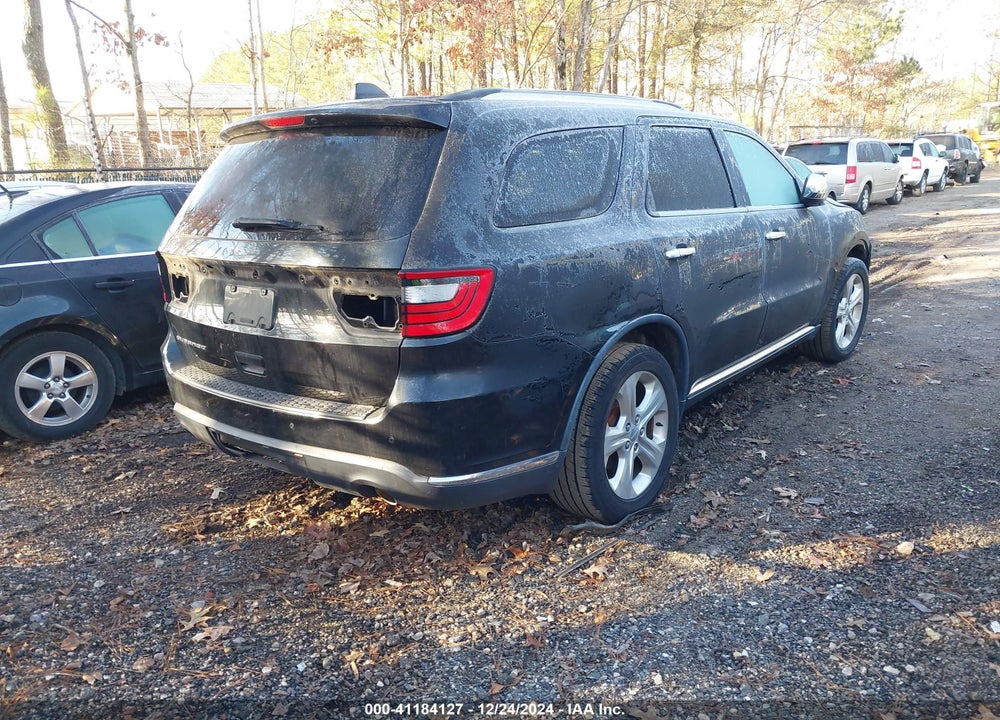 2014 DODGE DURANGO SXT VIN: 1C4RDHAG6EC483750