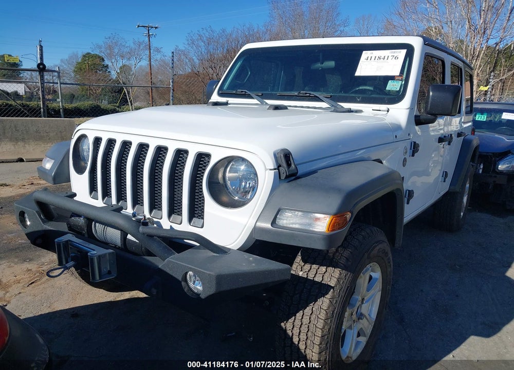 2020 JEEP WRANGLER UNLIMITED SPORT S 4X4 VIN: 1C4HJXDG3LW201893
