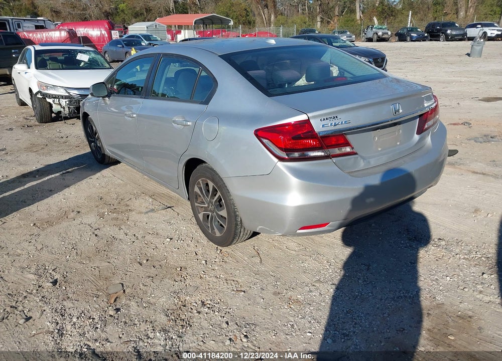 2013 HONDA CIVIC EX VIN: 19XFB2F87DE074509