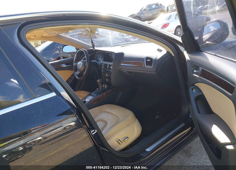 2013 AUDI A4 2.0T PREMIUM VIN: WAUAFAFLXDN029652