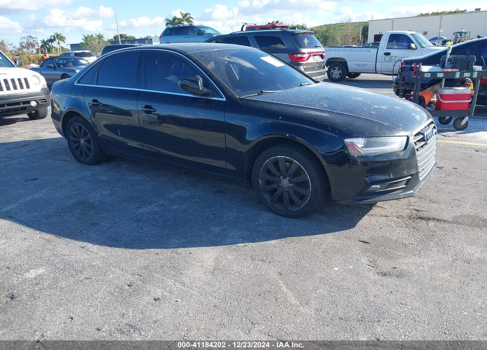 2013 AUDI A4 2.0T PREMIUM VIN: WAUAFAFLXDN029652