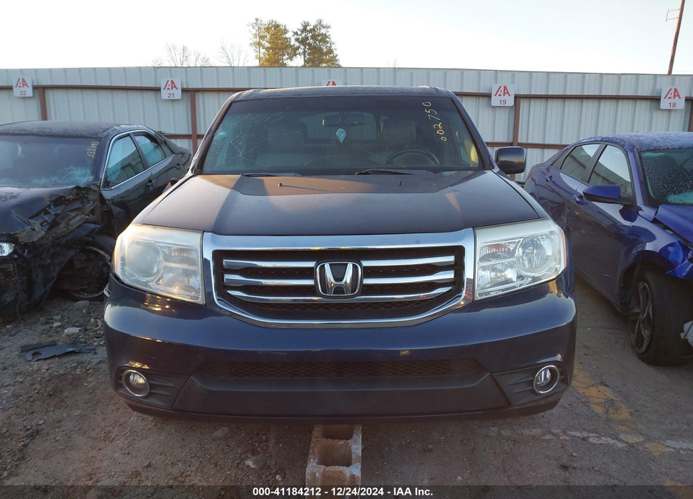 2012 HONDA PILOT VIN: 5FNYF4H68CB002750