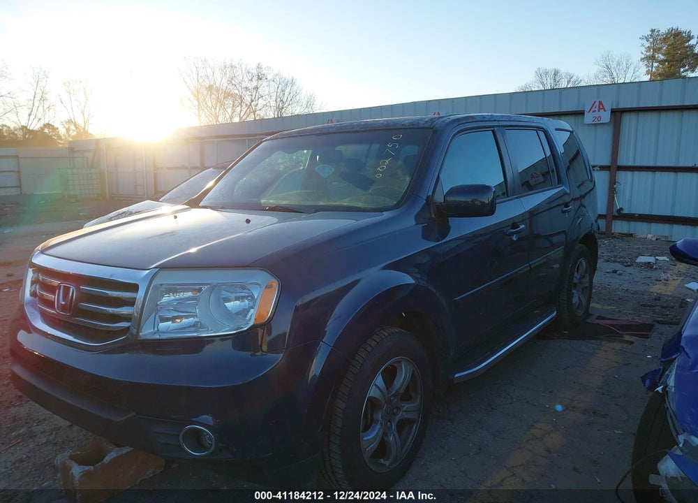 2012 HONDA PILOT VIN: 5FNYF4H68CB002750