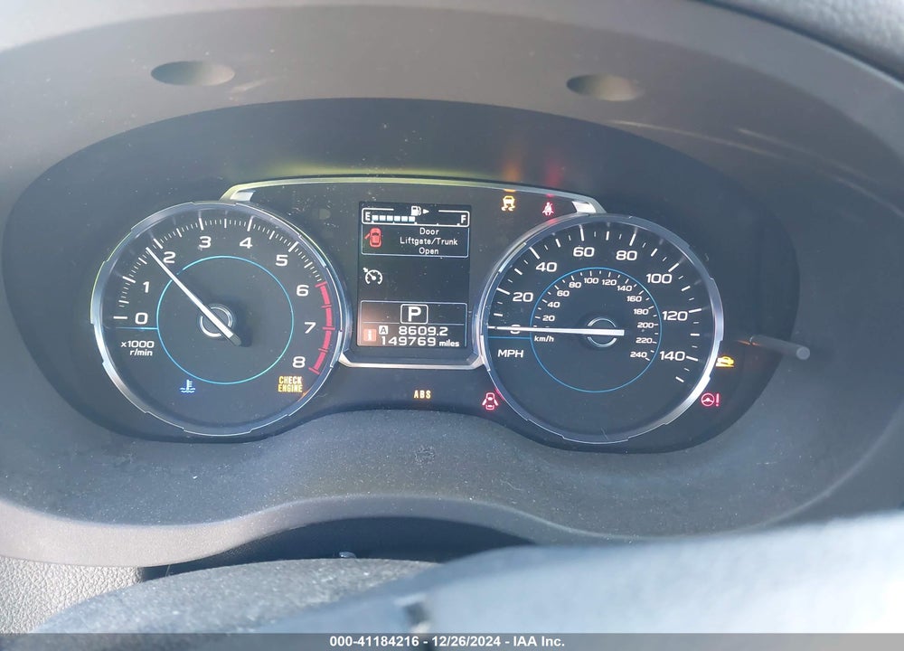 2017 SUBARU FORESTER 2.5I LIMITED VIN: JF2SJAJC6HH409526