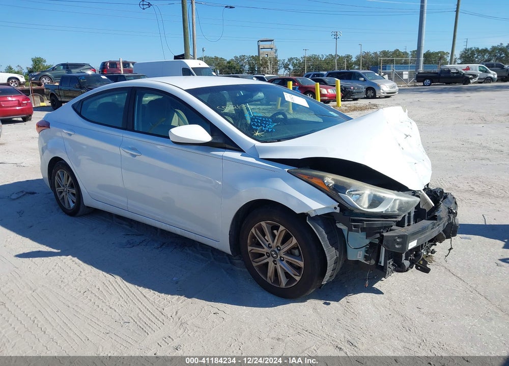 2016 HYUNDAI ELANTRA SE VIN: 5NPDH4AE9GH751803