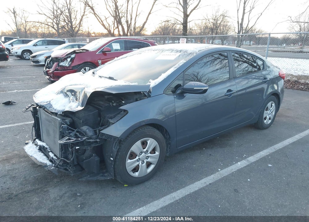 2016 KIA FORTE LX VIN: KNAFX4A62G5544719