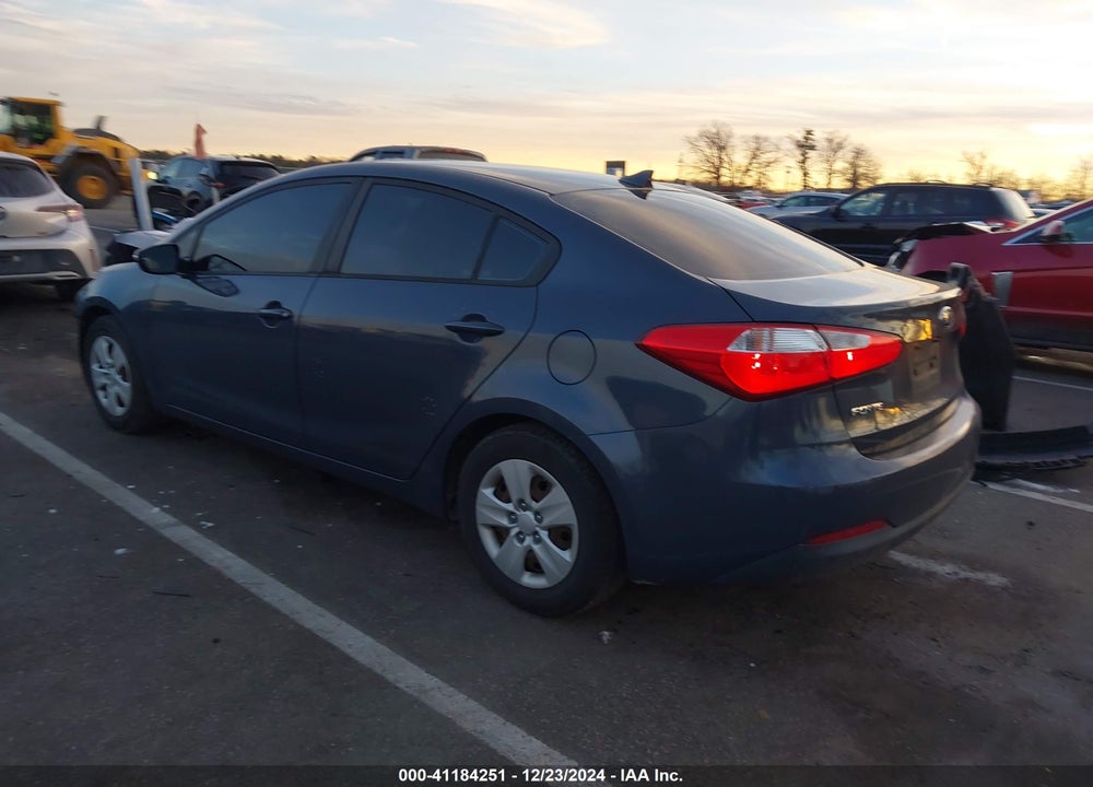 2016 KIA FORTE LX VIN: KNAFX4A62G5544719