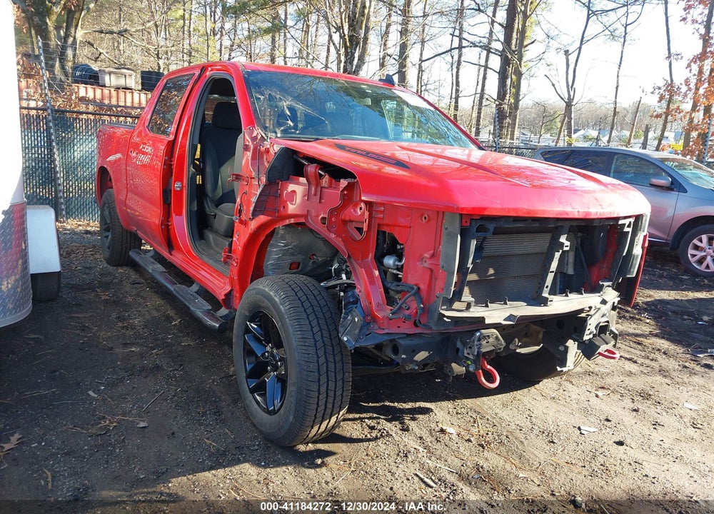 2020 CHEVROLET SILVERADO 1500 4WD SHORT BED CUSTOM TRAIL BOSS VIN: 1GCPYCEF4LZ139764
