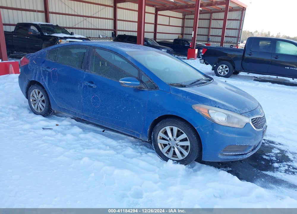 2014 KIA FORTE LX VIN: KNAFX4A69E5235245
