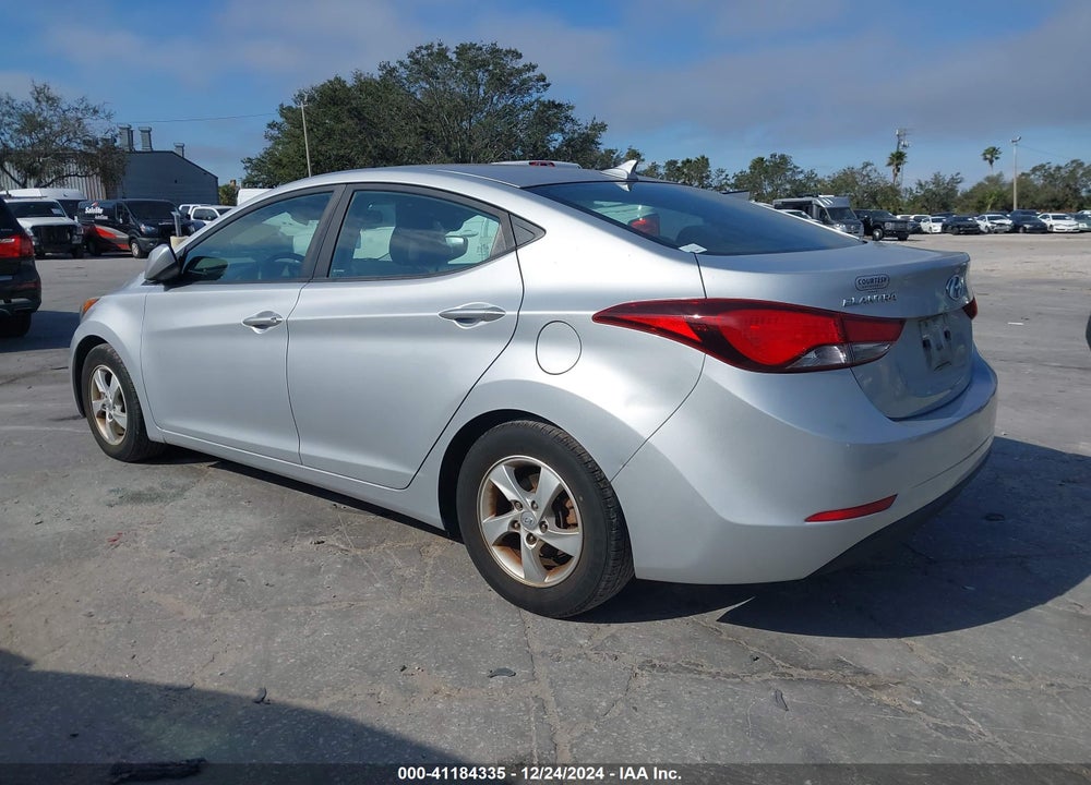 2014 HYUNDAI ELANTRA SE VIN: KMHDH4AE3EU081129