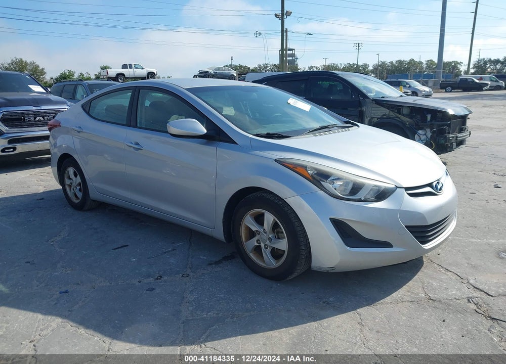 2014 HYUNDAI ELANTRA SE VIN: KMHDH4AE3EU081129