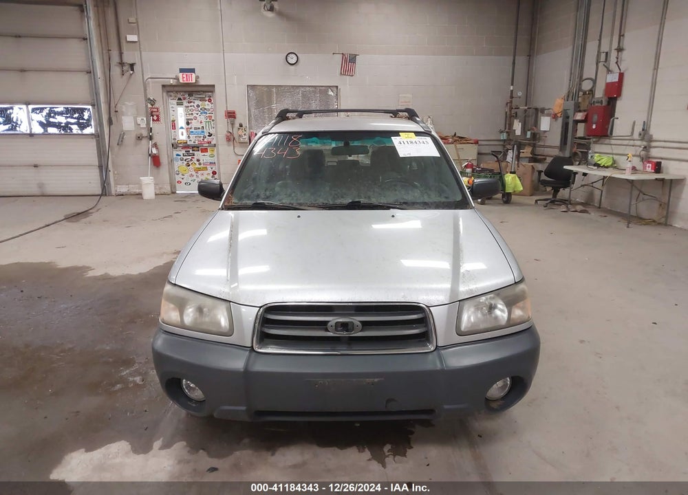 2004 SUBARU FORESTER 2.5X VIN: JF1SG63684G766889