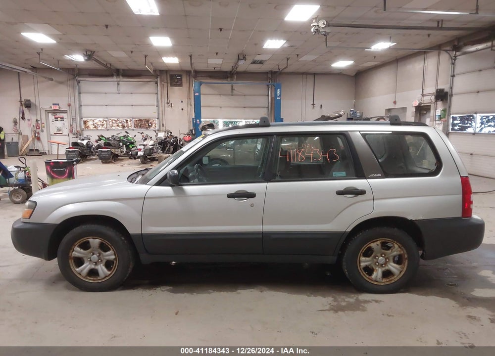 2004 SUBARU FORESTER 2.5X VIN: JF1SG63684G766889