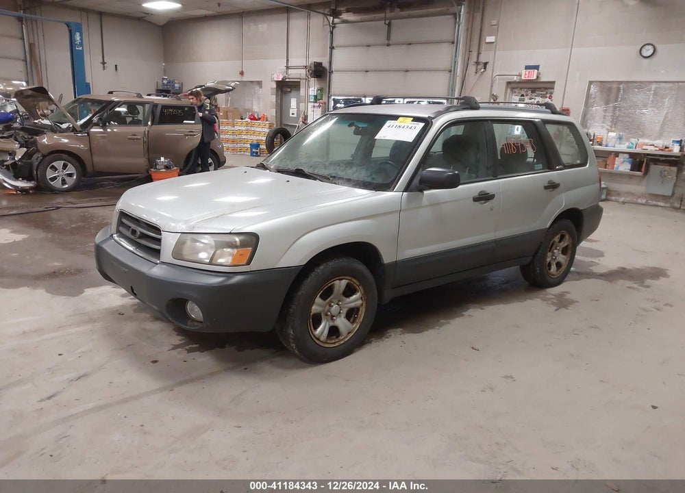 2004 SUBARU FORESTER 2.5X VIN: JF1SG63684G766889