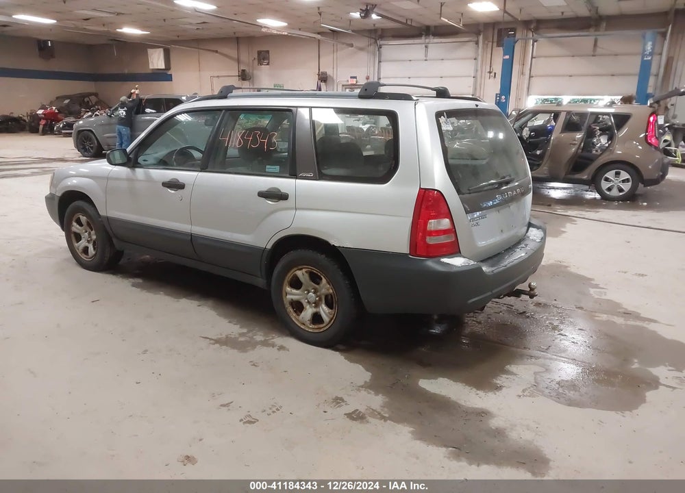 2004 SUBARU FORESTER 2.5X VIN: JF1SG63684G766889