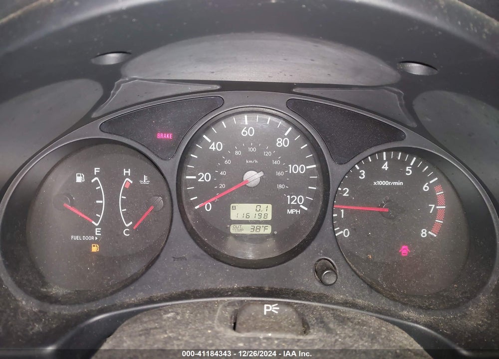 2004 SUBARU FORESTER 2.5X VIN: JF1SG63684G766889