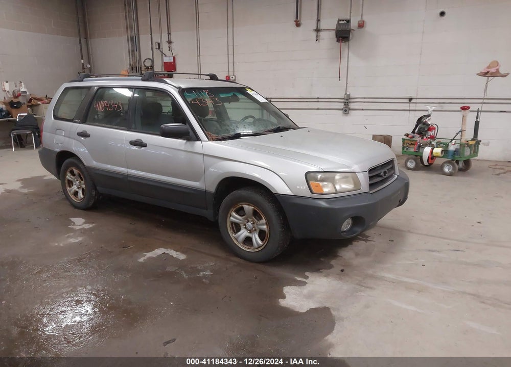 2004 SUBARU FORESTER 2.5X VIN: JF1SG63684G766889