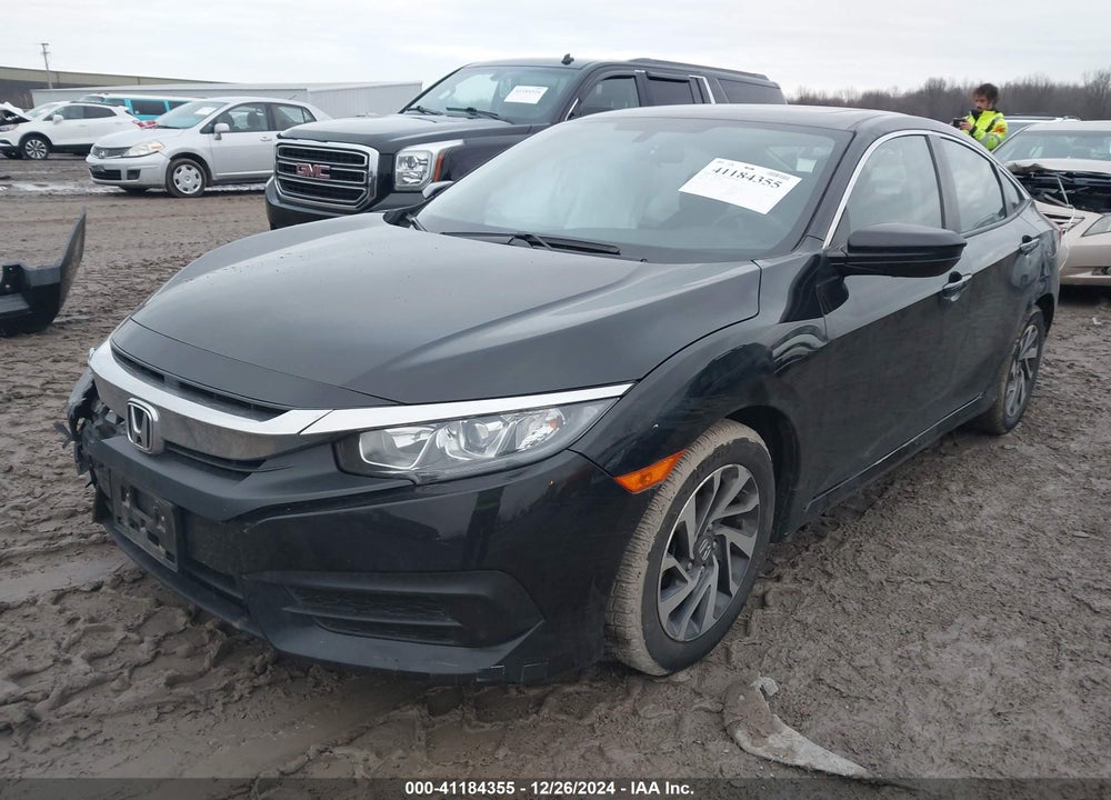 2018 HONDA CIVIC EX VIN: 19XFC2F76JE018996