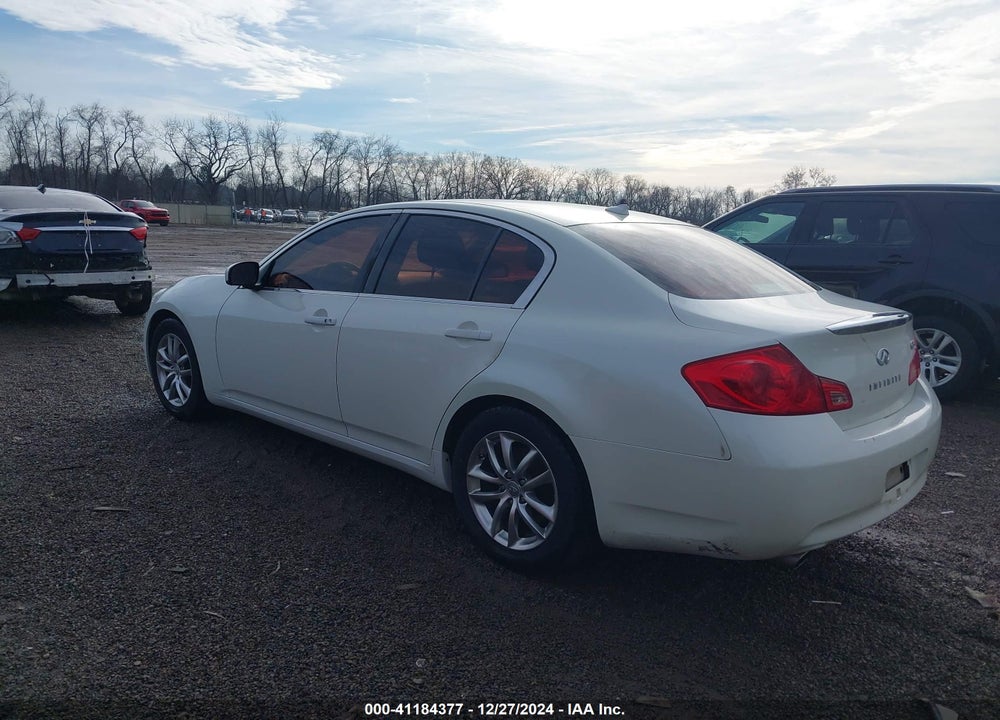2008 INFINITI G35 JOURNEY VIN: JNKBV61E28M224087