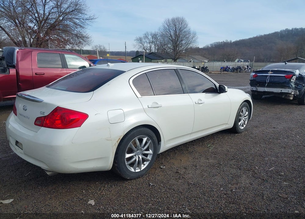 2008 INFINITI G35 JOURNEY VIN: JNKBV61E28M224087