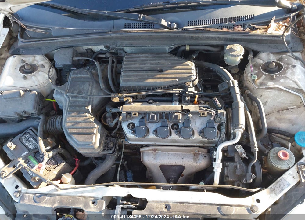 2004 HONDA CIVIC LX VIN: JHMES16524S001846