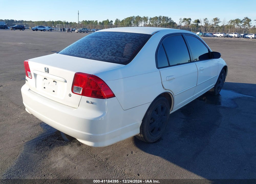 2004 HONDA CIVIC LX VIN: JHMES16524S001846