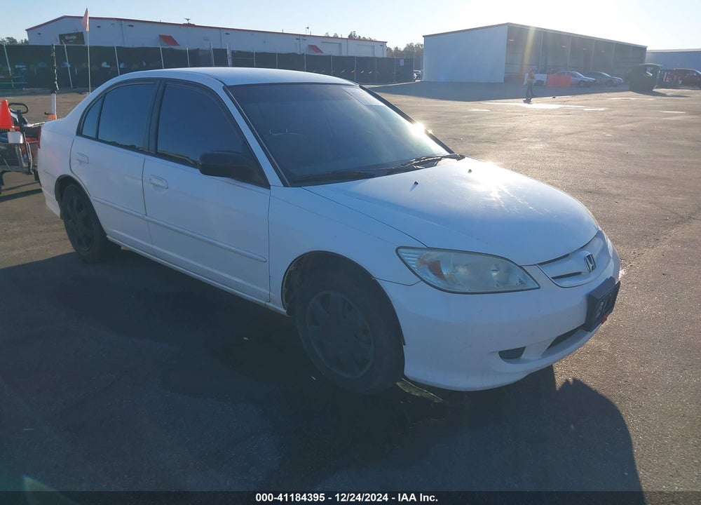 2004 HONDA CIVIC LX VIN: JHMES16524S001846