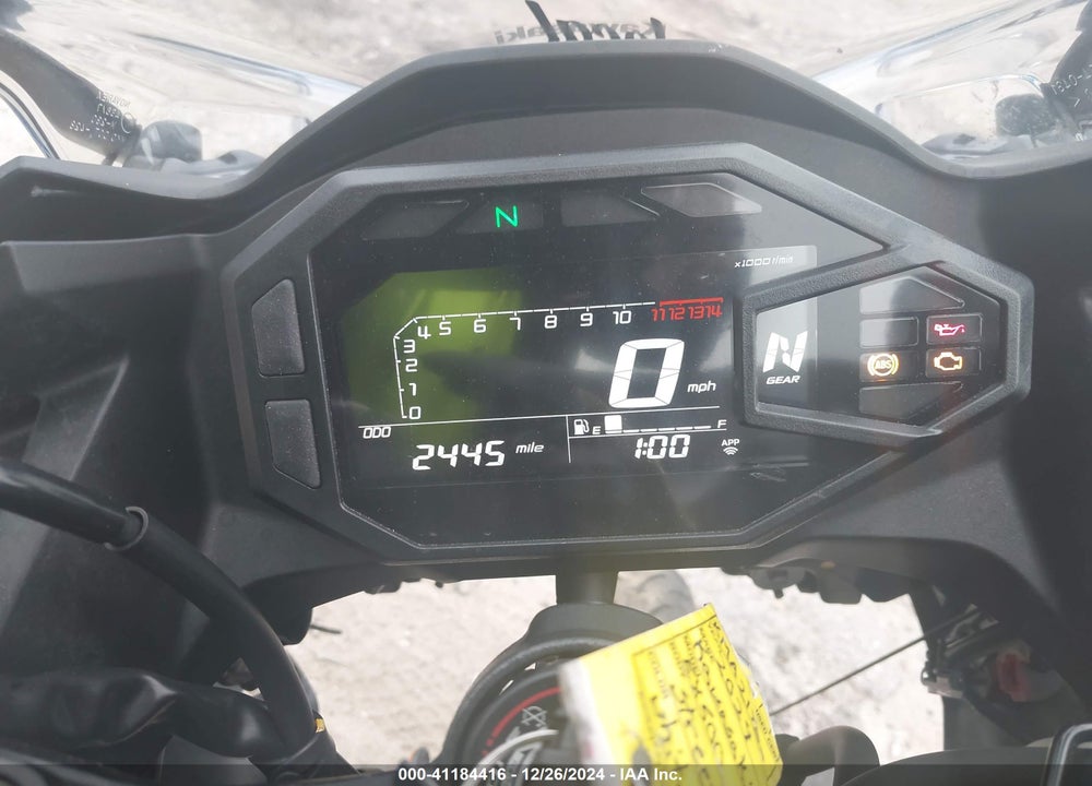 2024 KAWASAKI EX500 VIN: ML5EXGG10RDA21782