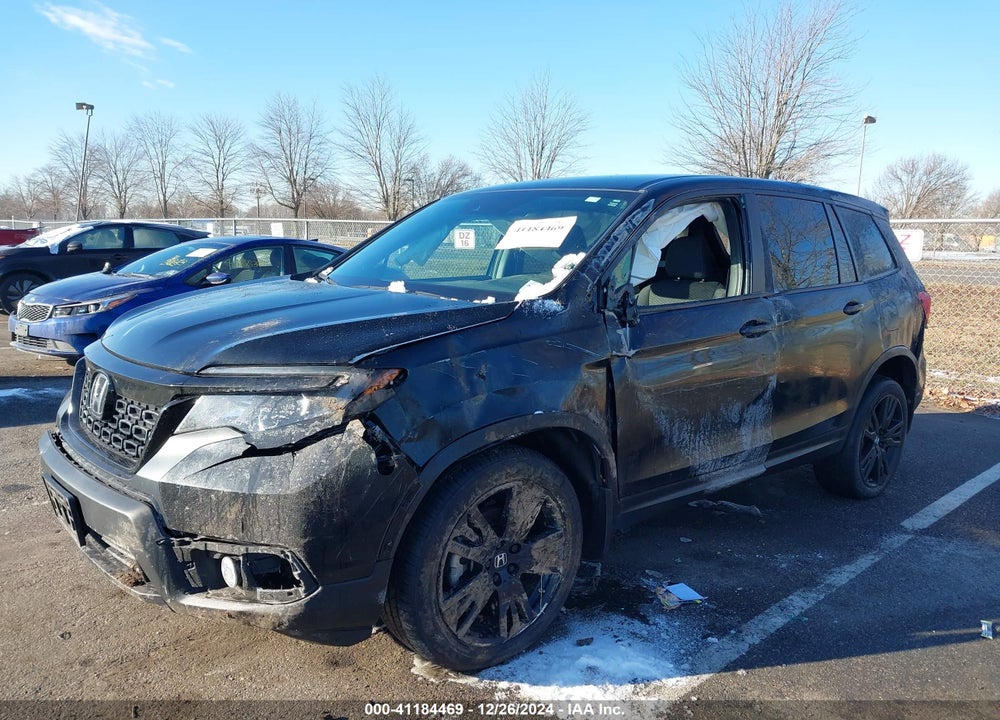 2021 HONDA PASSPORT AWD SPORT VIN: 5FNYF8H25MB030432