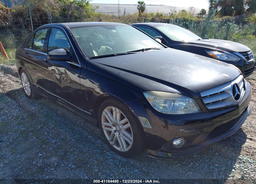2009 MERCEDES-BENZ C 300 LUXURY/SPORT VIN: WDDGF54X49R072268