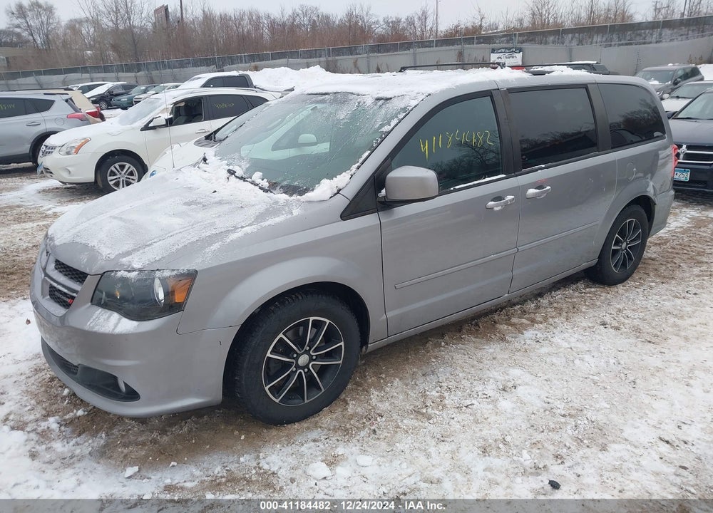 2016 DODGE GRAND CARAVAN R/T VIN: 2C4RDGEG2GR344892