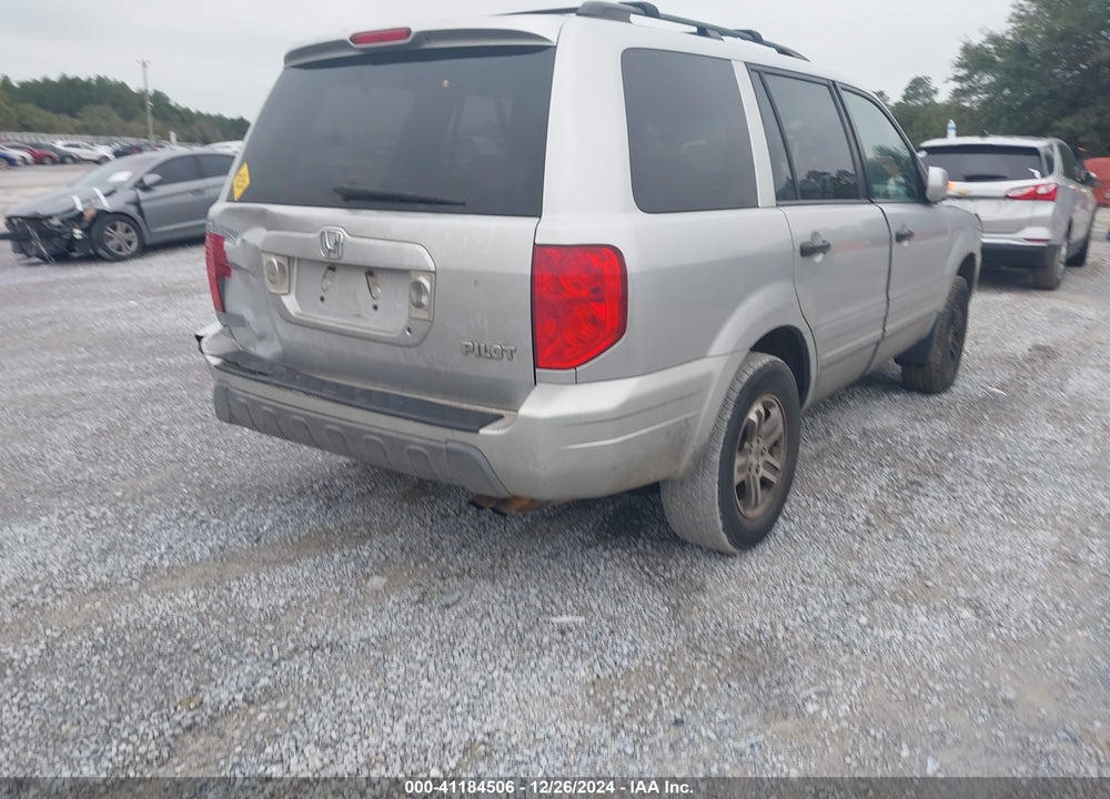 2004 HONDA PILOT EX VIN: 2HKYF18474H616706