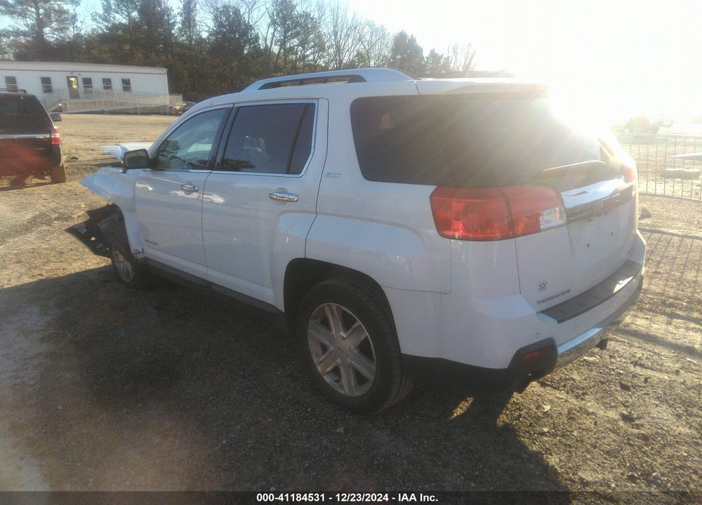 2011 GMC TERRAIN SLT-2 VIN: 2CTFLWE56B6296763