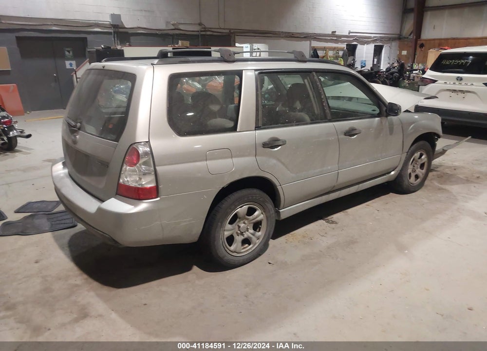 2006 SUBARU FORESTER 2.5X VIN: JF1SG63686H719665