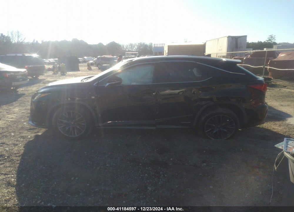 2016 LEXUS RX 450H F-SPORT VIN: 2T2BGMCA6GC002380