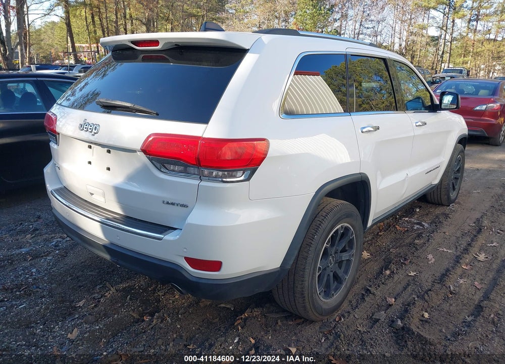 2014 JEEP GRAND CHEROKEE LIMITED VIN: 1C4RJFBG9EC119687