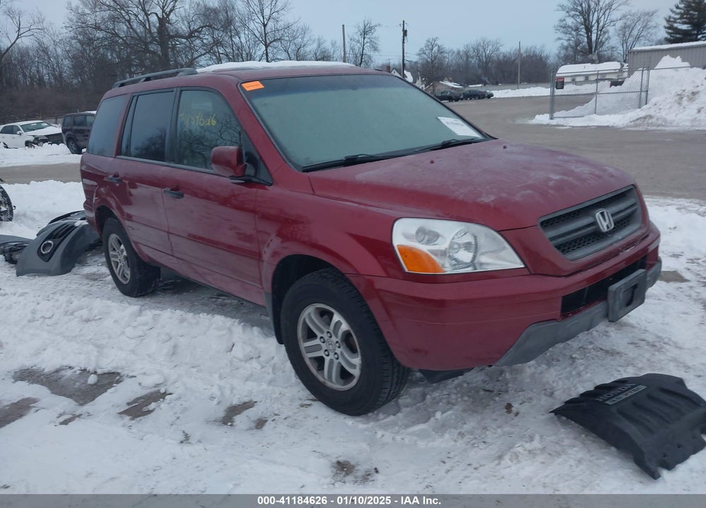 2005 HONDA PILOT EX-L VIN: 5FNYF186X5B019602