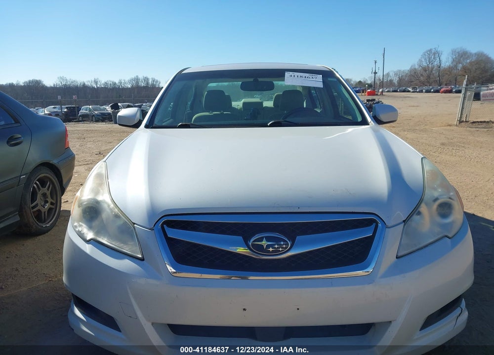 2012 SUBARU LEGACY 2.5I PREMIUM VIN: 4S3BMAG63C1006113