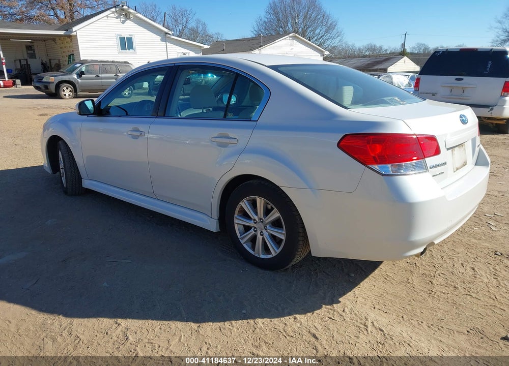 2012 SUBARU LEGACY 2.5I PREMIUM VIN: 4S3BMAG63C1006113