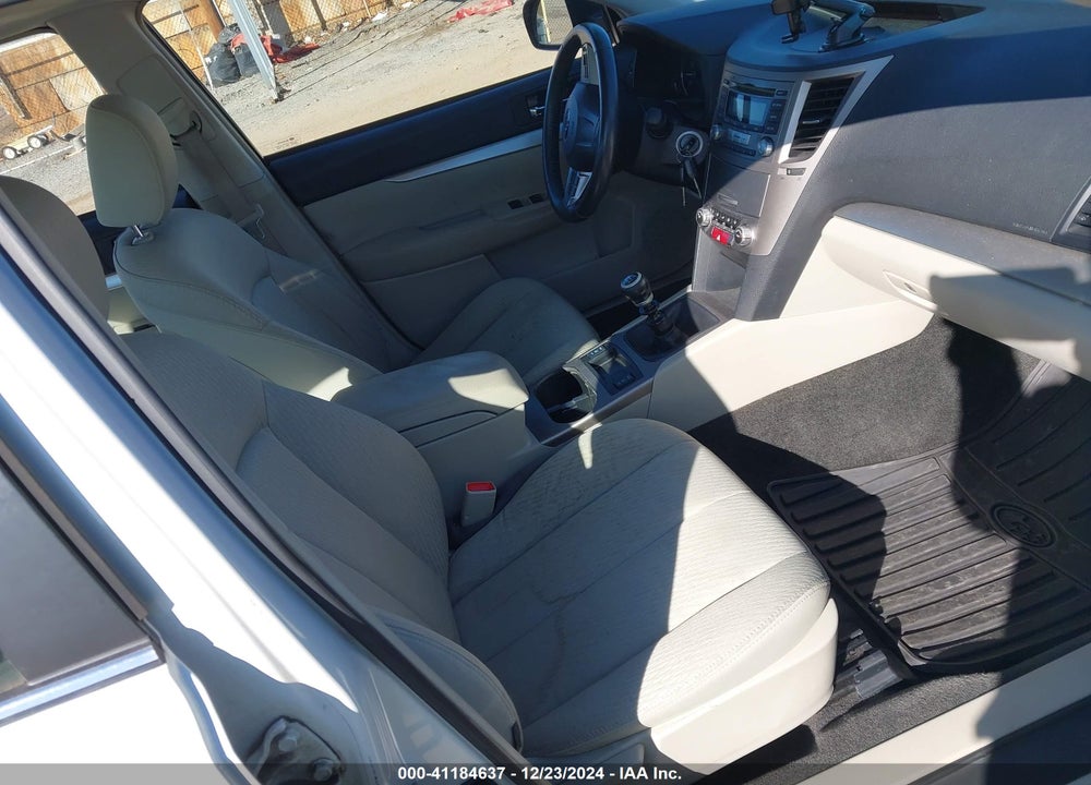 2012 SUBARU LEGACY 2.5I PREMIUM VIN: 4S3BMAG63C1006113
