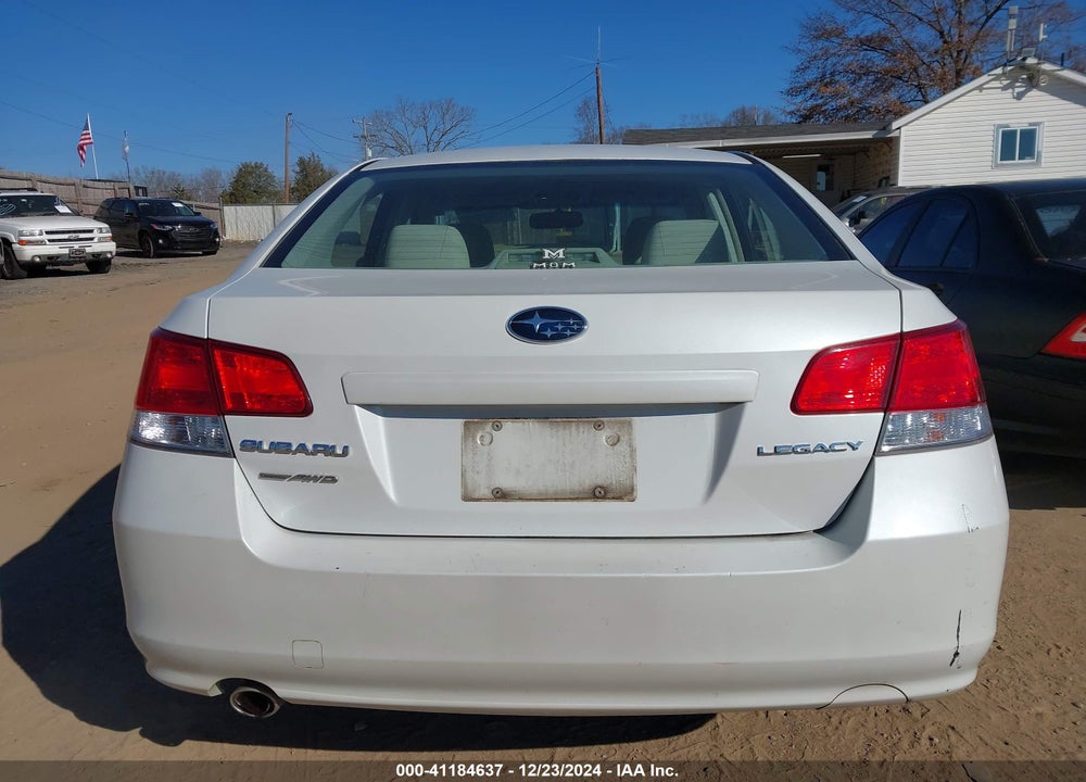 2012 SUBARU LEGACY 2.5I PREMIUM VIN: 4S3BMAG63C1006113