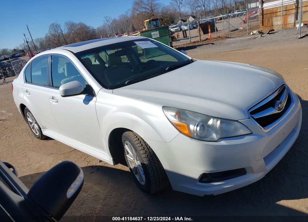 2012 SUBARU LEGACY 2.5I PREMIUM VIN: 4S3BMAG63C1006113