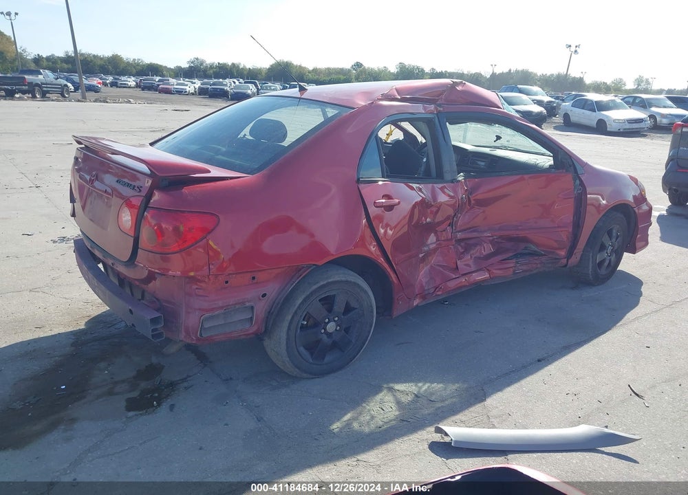 2006 TOYOTA COROLLA S VIN: 2T1BR32E96C560297