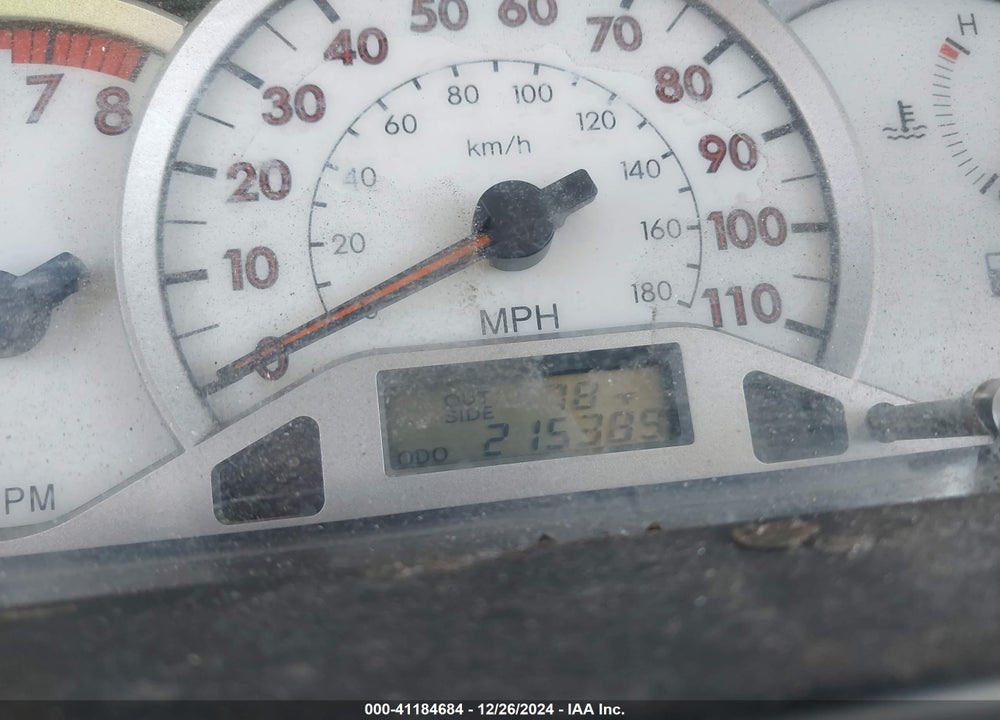 2006 TOYOTA COROLLA S VIN: 2T1BR32E96C560297