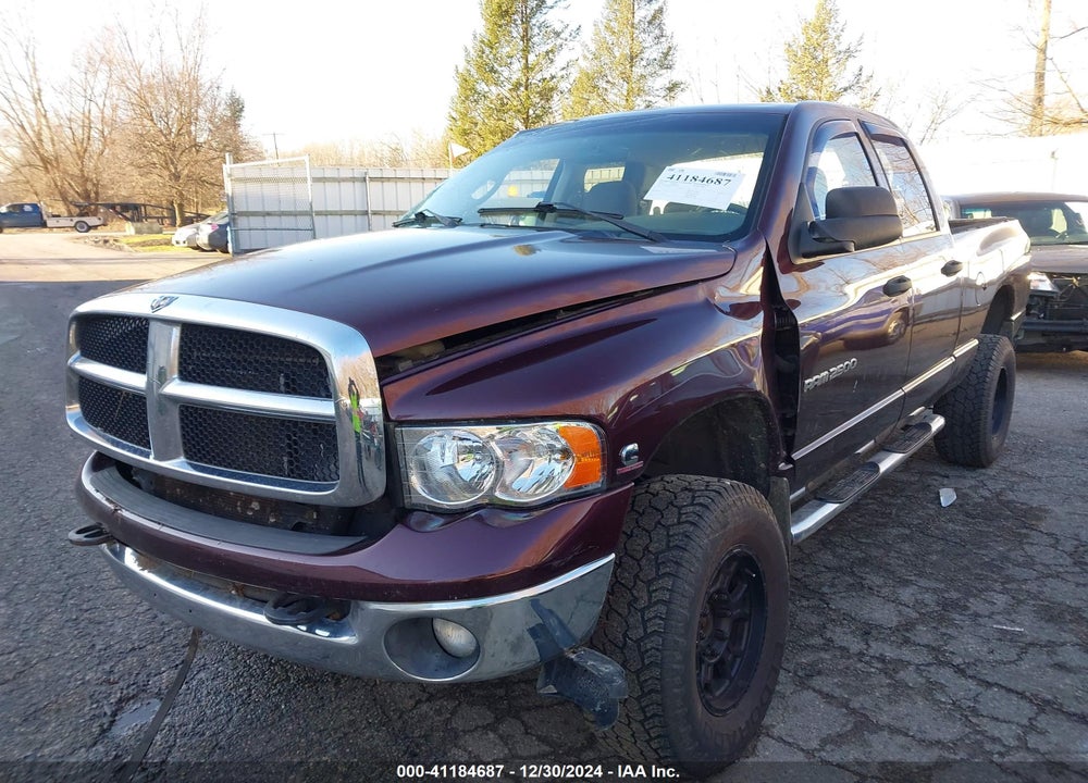2004 DODGE RAM 2500 SLT/LARAMIE VIN: 3D7KU28CX4G141267