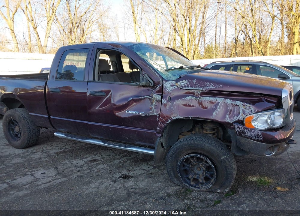 2004 DODGE RAM 2500 SLT/LARAMIE VIN: 3D7KU28CX4G141267