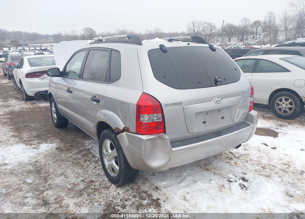 2005 HYUNDAI TUCSON GL VIN: KM8JM72B25U084169