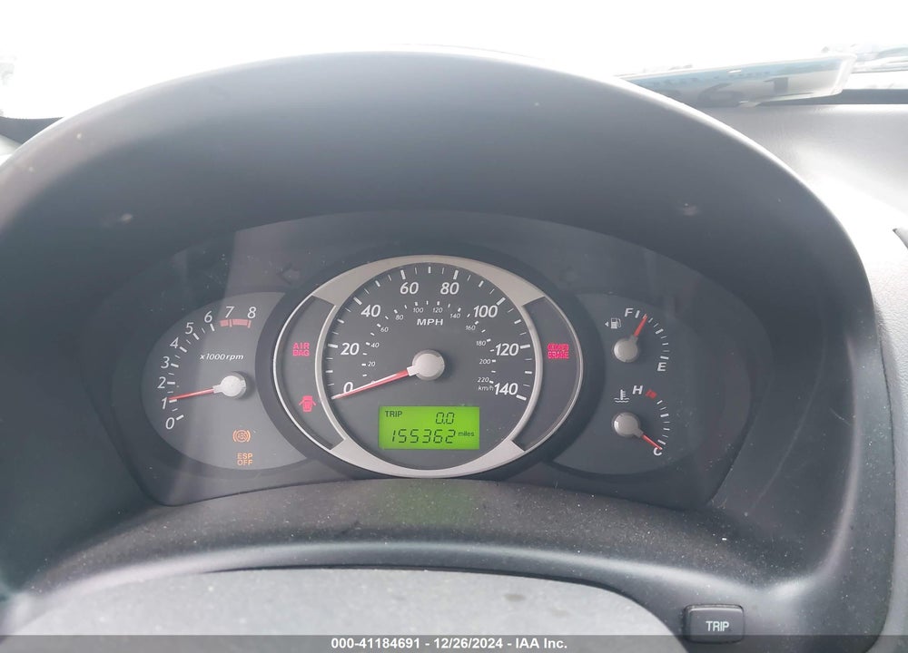 2005 HYUNDAI TUCSON GL VIN: KM8JM72B25U084169